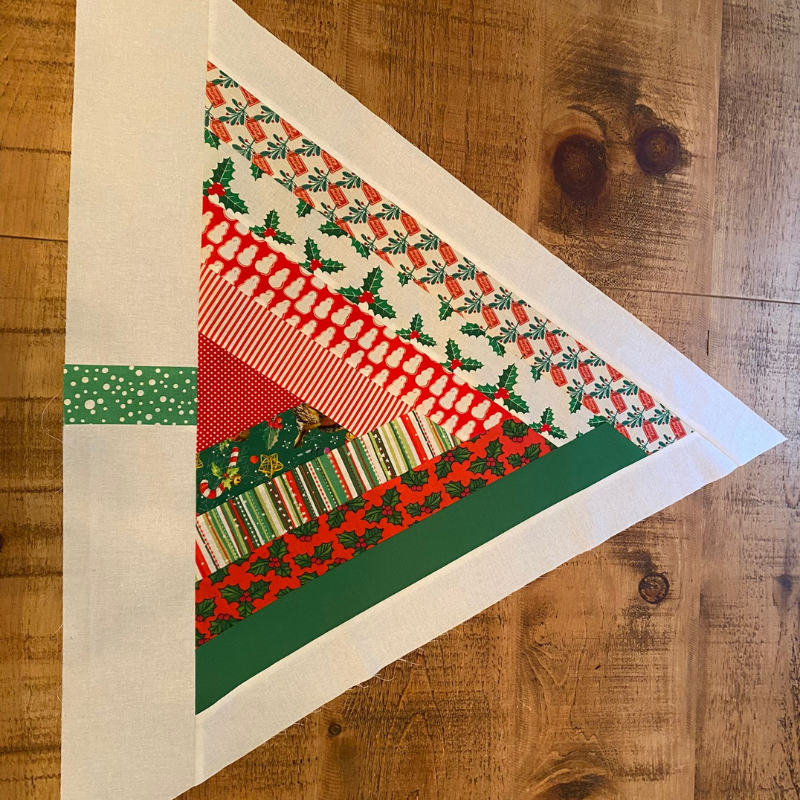 The Quilted Christmas Tree Skirt