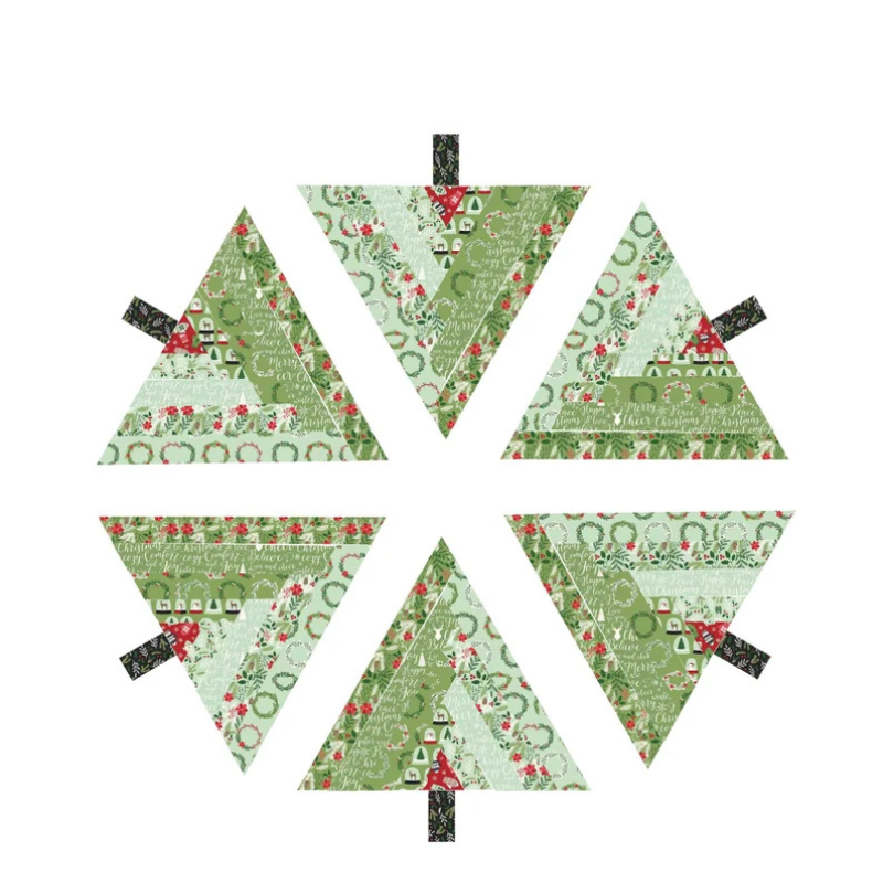 The Quilted Christmas Tree Skirt