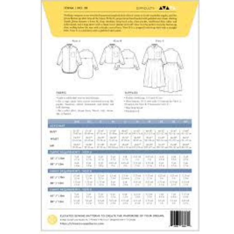 Sew your own Shirt / Shirt Dress