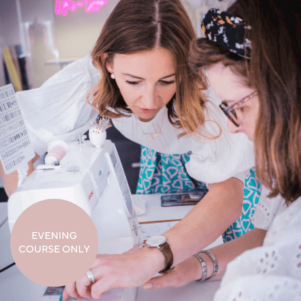 Beginners Complete Sewing Course (Evening Class) - Sewyoucan